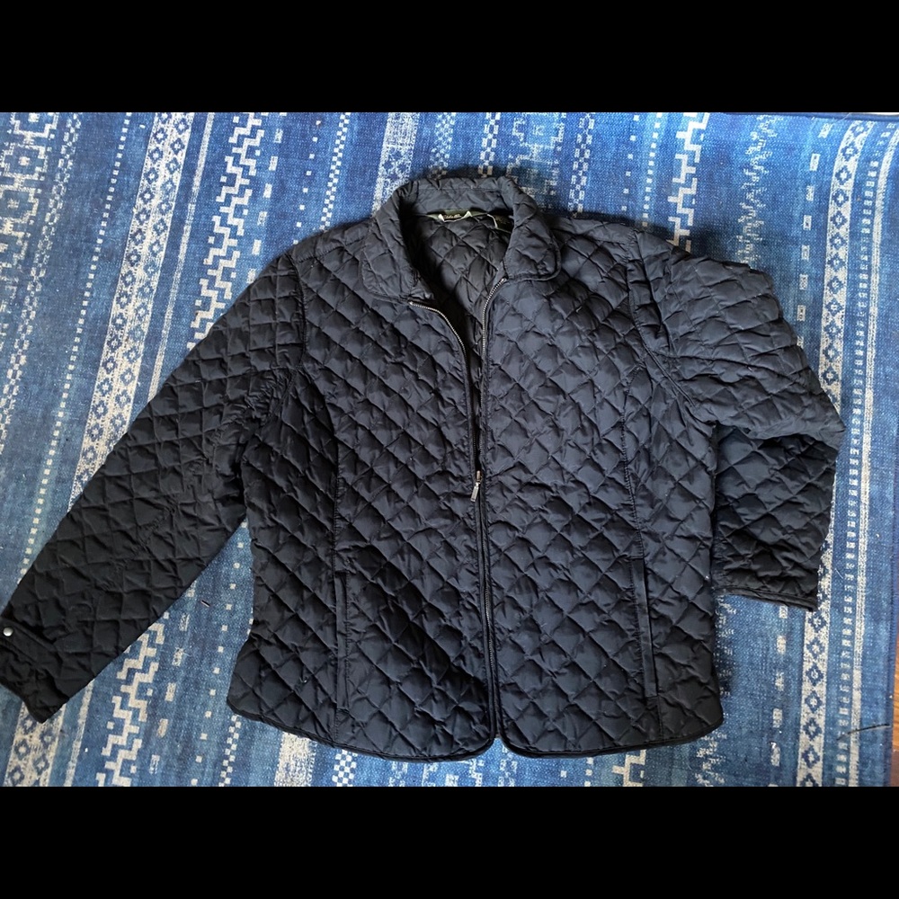 Eddie Bauer black‎ down jacket